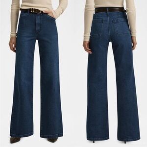 Favorite Daughter The Mischa Super High Rise Wide-Leg Jeans Size 30